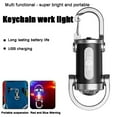 thumbnail image 1 of Multi-functional Mini Keychain Flashlight, Portable Outdoor Hook Pocket, Floodlight Torch for Emergency Use, Camping, Night Walking, Emergencies TeashCHAT, 1 of 7