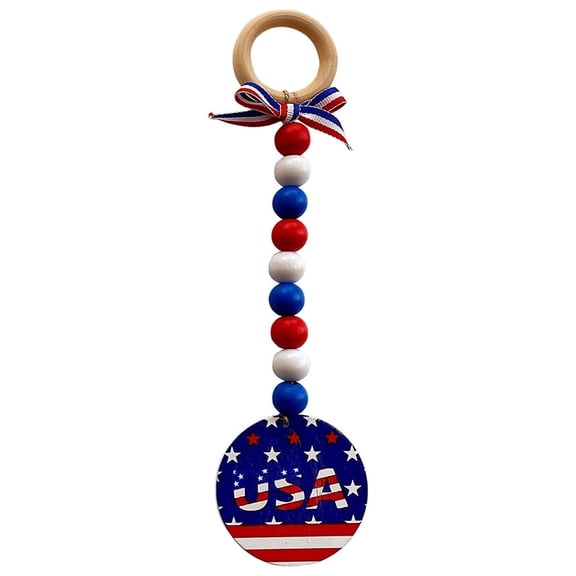 TOPRenddon Patriotic Memorial Day Decorations,Flag of The United States Independence Day Wood Hanging Plaque Decorative Signs,Patriotic Memorial Day Independence Day for 4th of July Patriotic Gift
