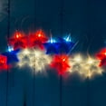 thumbnail image 1 of TOPRenddon Patriotic Star String Lights - 20 LED Red White Blue 4th of July Decorations for Indoor/Outdoor - Memorial Day & Christmas Holiday Lighting, 1 of 9