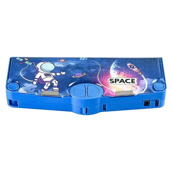 TOPRenddon Pop up Multifunction Pencil Case Kawaii Pencil Case Pencil Holder Cute Pencil Box with Sharpener Password Lock Schedule Whiteboard