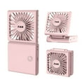 thumbnail image 1 of TOPRenddon Portable Neck Fan Mini Quiet Handheld Personal Foldable USB Rechargeable Fan Operated for Home Office Outdoor Travel, 1500mAh Power Bank Hands Free Necklace Fans, 1 of 6