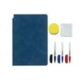 thumbnail image 1 of TOPRenddon Reusable Leather Notebook Set – Eco-Friendly Erasable Journal with Pens for Office Meetings, Travel Planning & Brainstorming Sessions, 1 of 9
