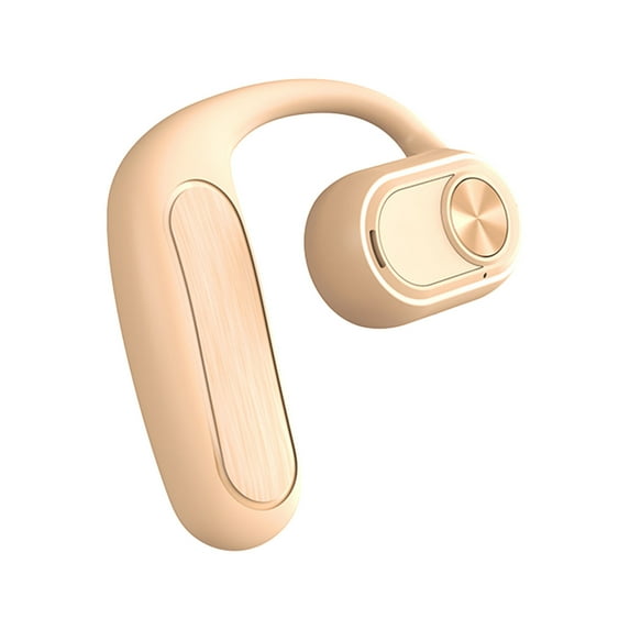 TOPRenddon Single Open Ear Earbuds, Bluetooth 5.3 Wireless Earbuds with Earhooks for Long Time Playback, Superior HiFi Stereo Sound Earphones,LED Digital Display,Sweatproof Workout Headphones