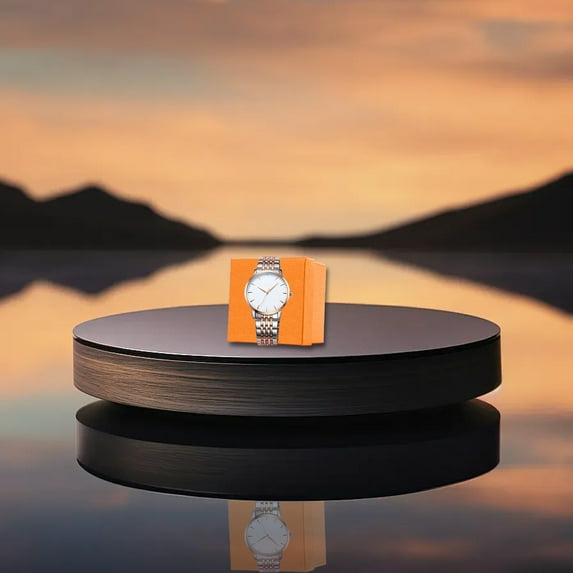 TOPRenddon Single Watch Gift Box with Pillow Cardboard Wristwatch Display Case Organizer Watch Box for Men Women Small Jewelry Box Bracelet Gift Box Organizer Storage Holder Case Black