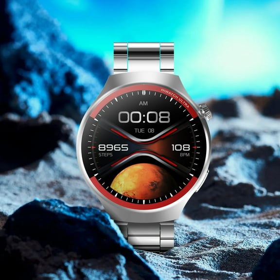 TOPRenddon Smart Watch for Android iOS - Fitness Tracker with Heart Rate Monitor, Sleep Tracking, 12 Sport Modes & 10-Day Battery (1.5" Touchscreen, IP68 Waterproof)