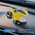 thumbnail image 1 of TOPRenddon Solar Powered Airplane Car Decor - Moving Dashboard Ornament for Tesla/SUV with Spinning Propellers (Great Pilot Gift Idea), 1 of 3