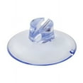 thumbnail image 1 of TOPRenddon Suction Cup Glass Suction Pads 40mm Clear PVC Plastic Sucker Pads Without Hooks Extra Strong Adhesive Suction Holder for Home Kitchen and Bathroom Window Glass Door, 1 of 3