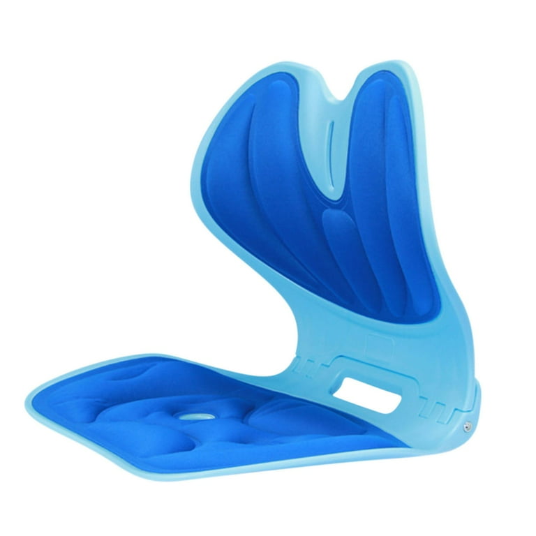 TOPRenddon Support Posture Corrector Chair Waist Protection Sitting Cushion Chair Folding Cushion Chair Student Correction Cushion Office Worker Seat