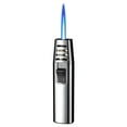 thumbnail image 1 of TOPRenddon Torch Lighter Butane Lighter Refillable Jet Flame Torch Lighters Windproof Gas Long Torch Lighter Adjustable Butane Pen Lighter for Candles Grill BBQ Stove Camping(Gas Not Included), 1 of 5