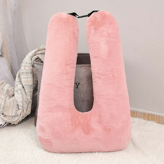 TOPRenddon Travel Pillow Travel Pillow Cushion for The Back Seat of Car Car Pillow for Kids A Sleeping Artifact Suitable for Long-Distance Travel of Adults and Children Travel Pillow for Kids Pink