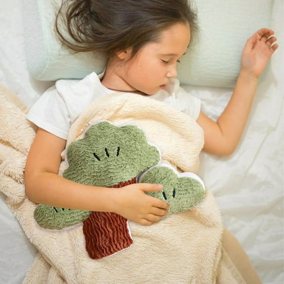 TOPRenddon Tree Christmas Pillows, Christmas Throw Pillows Stuffed Tree Shaped Pillow Cute Soft Tree Throw Pillow Decorative Cute Pillows for Christmas Party Outdoor Home Cushion Decorations