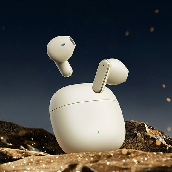 TOPRenddon True Wireless Earbuds Bluetooth,2025 Wireless Headphones HiFi Stereo Earphones with Noise Canceling Mic, In Ear Earbud, Bluetooth 5.3 Sport Earphones with LED Power Display for Android iOS