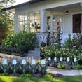 thumbnail image 1 of TOPRenddon Tulip Garden Fence Decor - 11" Pink Plastic Flower Bed Border | Weatherproof Lawn Edging for Yard Landscaping, 1 of 6