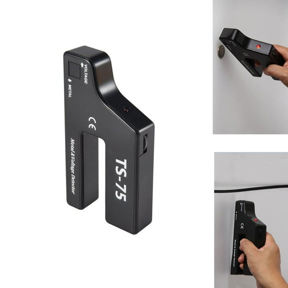 TOPRenddon Wall Scanner Metal Detector, High Sensitivity Adjustable Alert Pipe Power Multifunction Wall Scanner, Wall Stud Finder Metal Detector for Adults