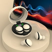 TOPRenddon Wireless Earbuds, Bluetooth 5.3 Headphones in Ear with ENC Noise Cancelling Mic, HiFi Stereo Deep Bass Wireless Earphones 24H Playtime, in-Ear Earbud Bluetooth LED Display