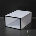 thumbnail image 1 of TOPRenddon Women's Shoe Box Clear Plastic Stackable - Shoes Organizer for Closet Storage Boxes Containers Bins Case, Women Style, 1 of 3