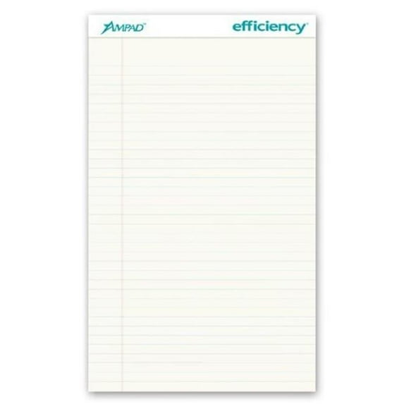 TOPS 20-363 Perforated Pads, White - Pack of 72