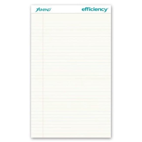 TOPS 20-363 Perforated Pads, White - Pack of 72