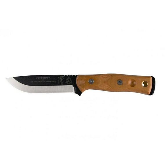 TOPS KNIVES Brothers of Bushcraft with Tan Canvas Handle (BROS-01)