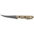 thumbnail image 1 of TOPS Knives Tick Fixed Blade Knife 3" Boning 1095 Black Blade G-10 Handle Tan, 1 of 5
