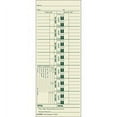 thumbnail image 1 of TOPS Manila Stock Weekly Time Cards - 3.50\\" x 9\\" Sheet Size - Manila - Manila Sheet(s) - Green Print Color - 500 / Box, 1 of 1