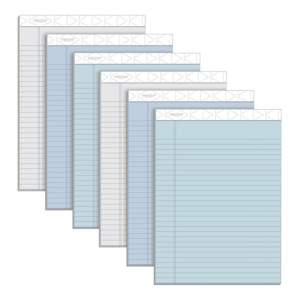 TOPS™ Prism+™ Color Writing Pads, 8 1/2" x 11 3/4", 100 Recycled