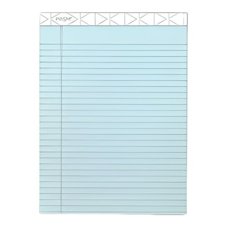 TOPS Prism Plus Colored Legal Pads, 8 1/2 x 11 3/4, Blue, 50 Sheets, Dozen