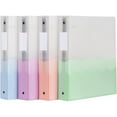 thumbnail image 1 of TOPS Products 91091 Oxford Wave Flexible Poly Binders, Assorted Colors - Pack of 4, 1 of 7