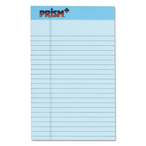 TOPS Products Prism Plus Writing Pad, Narrow Rule, Writing Notebooks & Sketch Books, 5 x 8, 12 Count