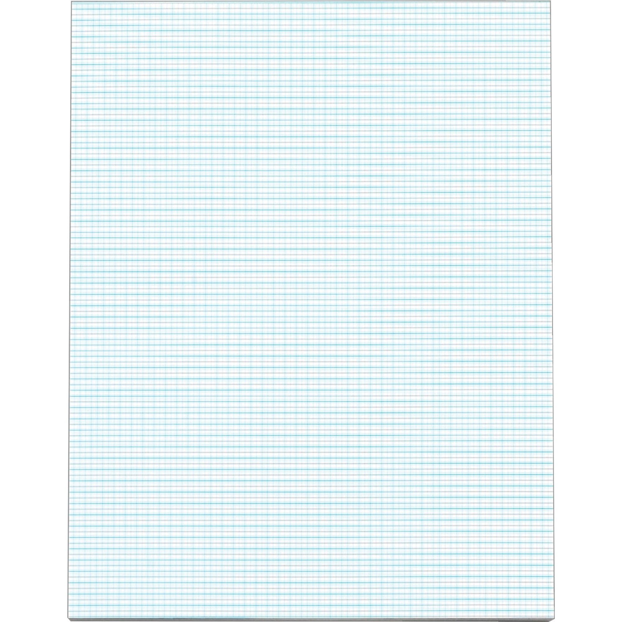 TOPS Products Quad Rule Quadrille Pads, 8.5 x 11 in, White, 50 Pages ...
