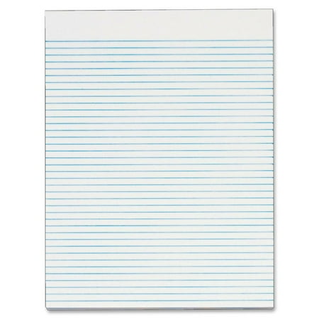 Recycled White Gum Narrow Ruled Legal Pad - Letter
