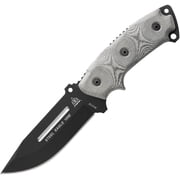 TOPS SE105E Steel Eagle 5 Stainless Blade Linen Micarta Handle Fixed Knife