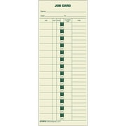 TOPS Job Card for Cincinnati/Lathem/Simplex, 1 Side, 3 1/2 x 9, 500/Box -TOP1258