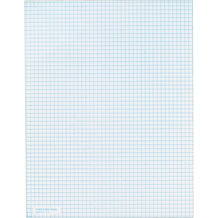 TOPS, TOP33051, 5 Square/Inch Quadrille Pads - Letter