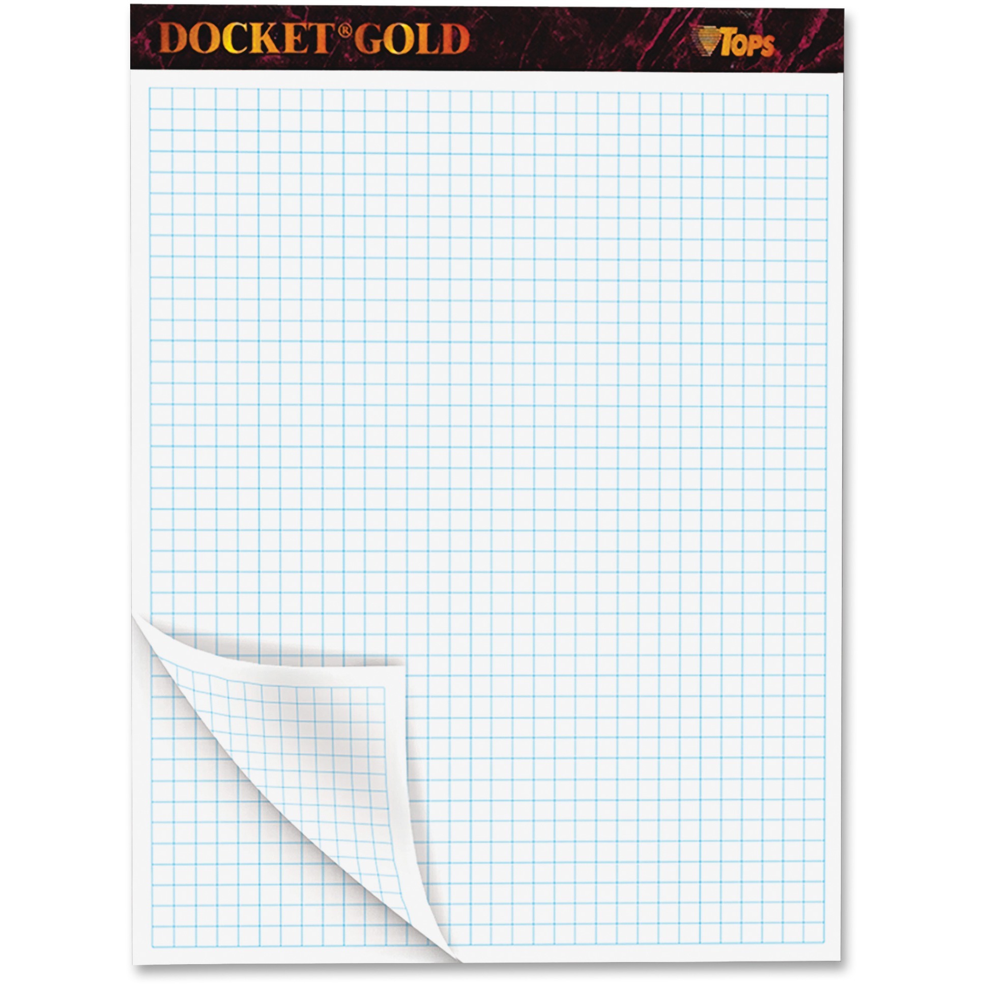TOPS, TOP63752, Docket Gold Planner Pad, 1 / Pad
