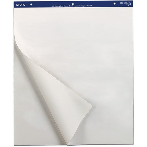TOPS, TOP79194, Notesplus Self-stick Easel Pads, 4 / Carton
