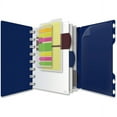 thumbnail image 1 of TOPS Versa Crossover Ruled Spiral Notebook - 60 Sheets - Spiral - 24 lb Basis Weight - 6" x 9" - Navy Cover - Poly Cover - Repositionable, Pocket, Micro Perforated - 1 Each | Bundle of 5 Each, 1 of 1