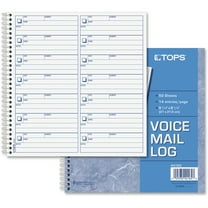 Rediform, RED50111, Incoming/Outgoing Call Register Book, 1 Each, White ...