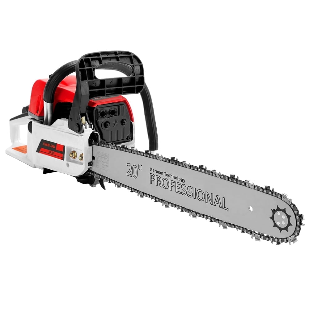 TOPTENG 52CC Gaspowered Chainsaw, 2-Cycle Engine with 22