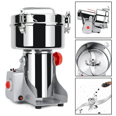 TOPTENG 300g Herb Grain Grinder Electric Mill Cereal Machine-High Speed/Durable Life