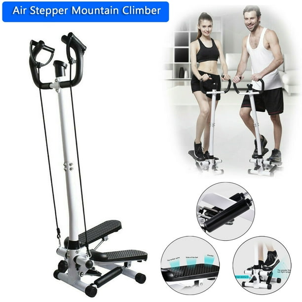 TOPTENG Health Fitness Steppers for Exercise Vertical Climber Stair Stepper Exercise Home Workout Equipment with Resistance Bands for Full Body Workout 330lbs Loading Capacity Walmart Business Supplie...