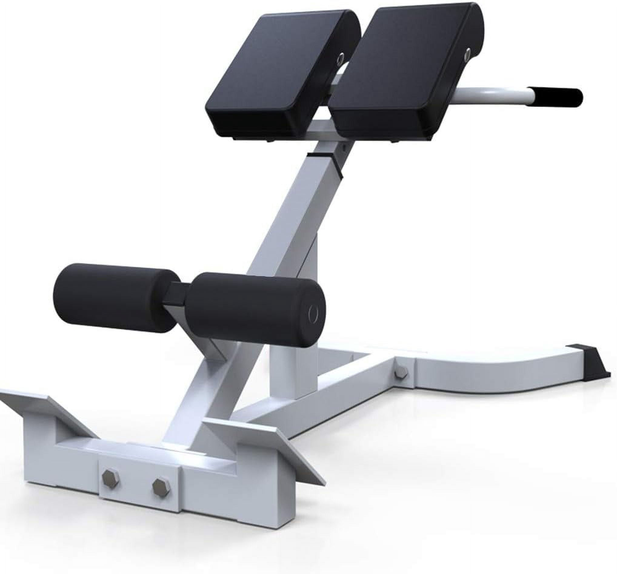 TOPTENG Roman Chair Back Extension Machine - Lower Back Hyperextension Bench - Adjustable Exercise Equipment for Hamstring and Glute for Home Gym 300 lbs