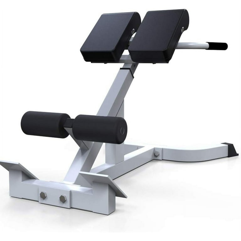 TOPTENG Roman Chair Back Extension Machine Lower Back Hyperextension Bench Adjustable Exercise Equipment for Hamstring and Glute for Home Gym 300