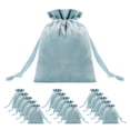 thumbnail image 1 of TOPTIE 50 PCS Velvet Gift Bags Drawstring Wedding Favors Bags Jewelry Pouches Wrapping 5.5 X 7 Inch, 1 of 5