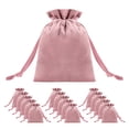 thumbnail image 1 of TOPTIE 50 PCS Velvet Gift Bags Drawstring Wedding Favors Bags Jewelry Pouches Wrapping 5.5 X 7 Inch, 1 of 5