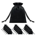 thumbnail image 1 of TOPTIE 50 PCS Velvet Gift Bags Drawstring Wedding Favors Bags Jewelry Pouches Wrapping 5.5 X 7 Inch, 1 of 5