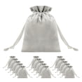 thumbnail image 1 of TOPTIE 50 PCS Velvet Small Gift Bags Drawstring Wedding Favors Bags Jewelry Pouches Wrapping 4.3 X 6 Inch, 1 of 5