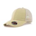 thumbnail image 1 of TOPTIE 6 Panel Structured Trucker Cap, Khaki Unisex Water-resistant and Breathable Mesh Baseball Cap, 1 of 8