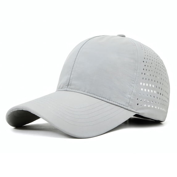 TOPTIE 6 Panel Unisex Nylon Trucker Hat, Unstructured Breathable Baseball Cap, Adjustable Sun Protection Mesh Hat Trucker Cap