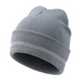 thumbnail image 1 of TOPTIE Adult Reflective Knit Beanie Hat Warm Winter Skull Cap for Men & Women Night Running, Cycling, Work Headwear-Grey, 1 of 7